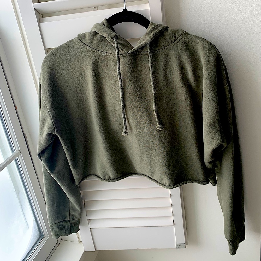 Pacsun Me To We cropped hoodie
